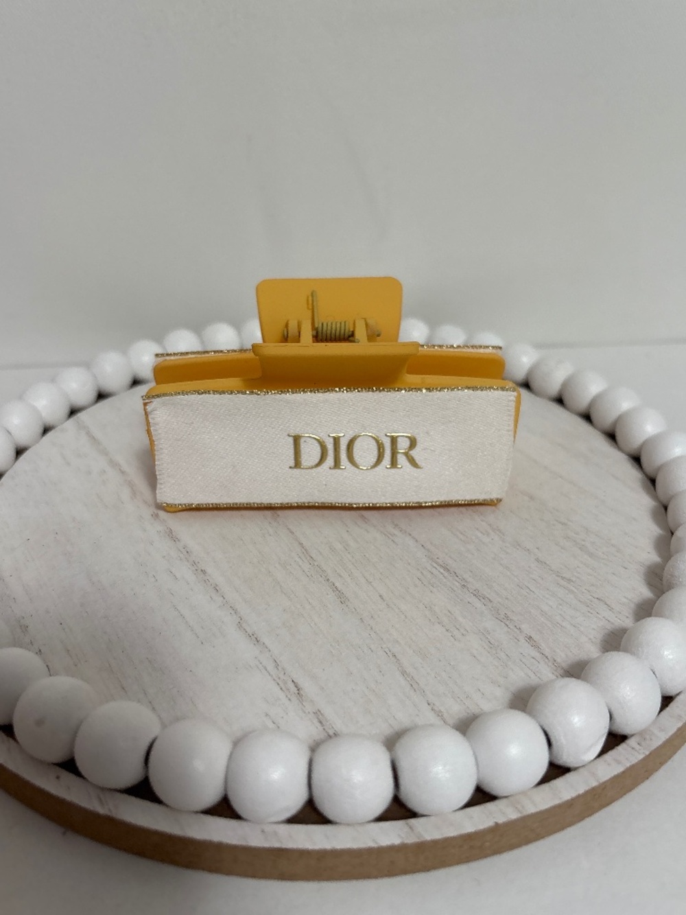 Dior Ribbon Claw clip